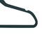 Simplify Super Slim Velvet Hangers with Gold Hook in Emerald, 10PK 3246-G-EMERALD - alternate 3